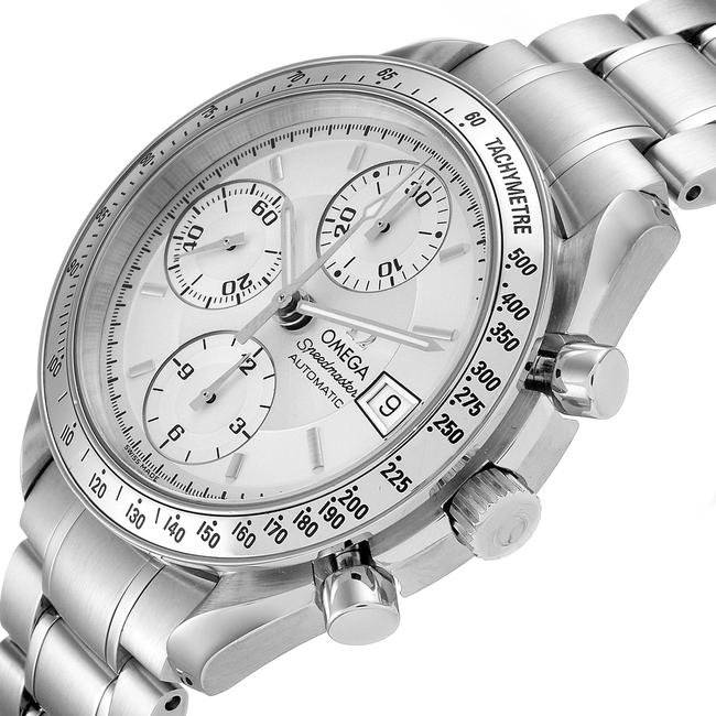 Omega Silver Speedmaster Date Dial Steel Mens 3513.30. Watch Omega Silver Speedmaster Date Dial Steel Mens 3513.30. Watch