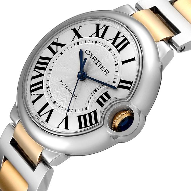 Cartier Silver Box Ballon Bleu Midsize 36 Steel Yellow Gold W2bb0012 Watch Cartier Silver Box Ballon Bleu Midsize 36 Steel Yellow Gold W2bb0012 Watch