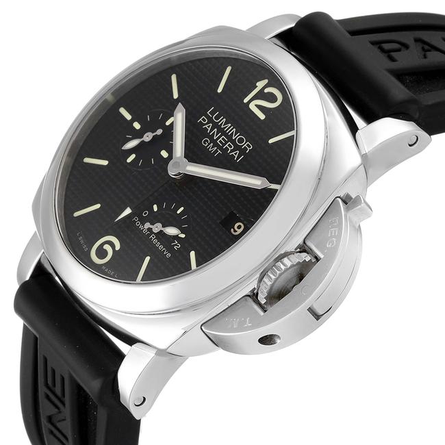 Panerai Black Box Luminor 1950 Power Reserve 3 Day Gmt Pam00537 Papers Watch Panerai Black Box Luminor 1950 Power Reserve 3 Day Gmt Pam00537 Papers Watch