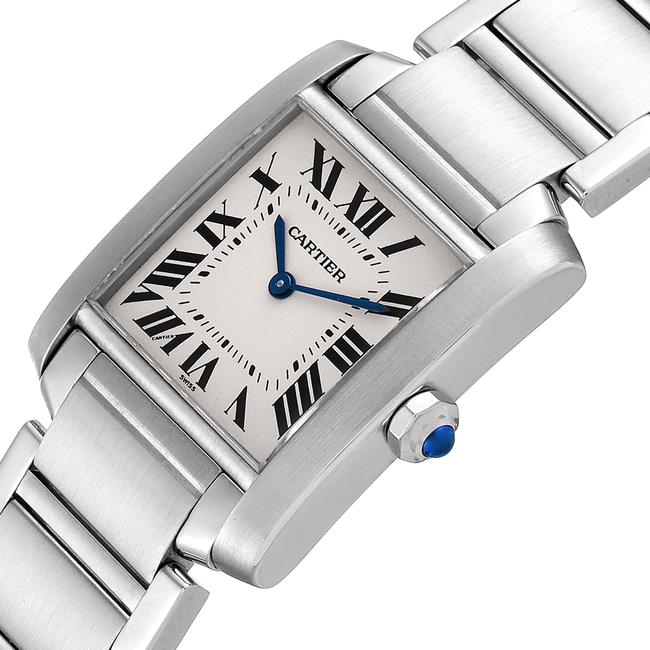 Cartier Silver Tank Francaise Midsize Dial Steel Ladies Wsta0005 Watch Cartier Silver Tank Francaise Midsize Dial Steel Ladies Wsta0005 Watch