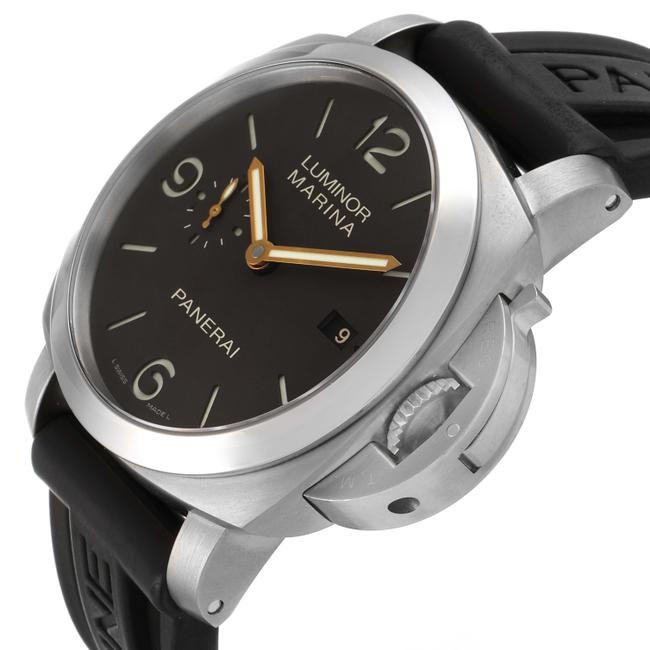 Panerai Black Luminor Marina 1950 3 Days Titanium 44mm Pam00351 Watch Panerai Black Luminor Marina 1950 3 Days Titanium 44mm Pam00351 Watch