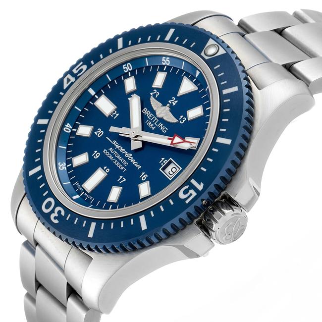 Breitling Blue Box Aeromarine Superocean 44 Dial Y1739310 Papers Watch Breitling Blue Box Aeromarine Superocean 44 Dial Y1739310 Papers Watch