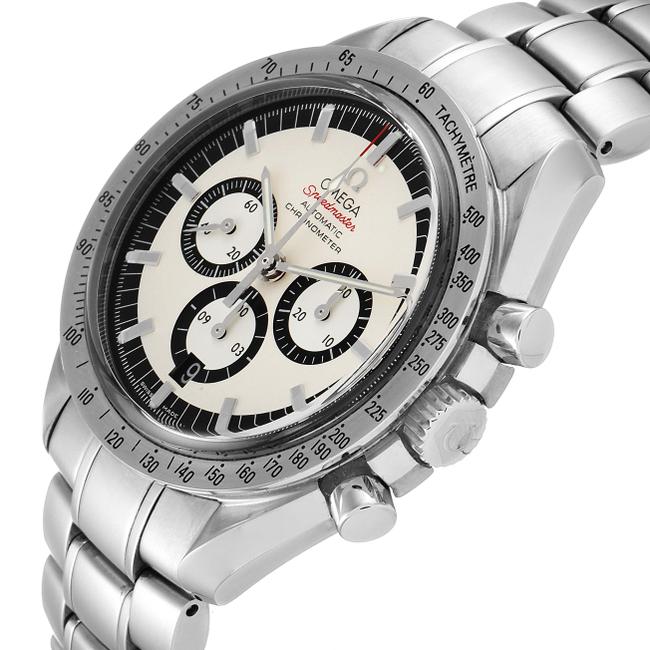 Omega Silvered Speedmaster Schumacher Legend Limited Edition 3506.31.00 Watch Omega Silvered Speedmaster Schumacher Legend Limited Edition 3506.31.00 Watch
