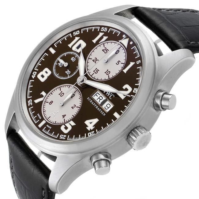 IWC Brown Spitfire Pilot Saint Exupery Limited Edition Mens Iw371709 Watch IWC Brown Spitfire Pilot Saint Exupery Limited Edition Mens Iw371709 Watch