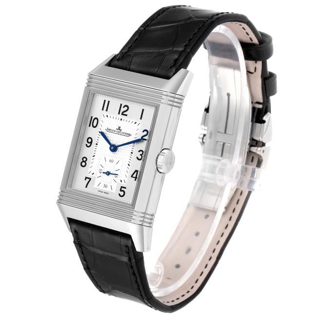 Jaeger-LeCoultre Silver and Black Box Reverso Duo Day Night 215.8.d4 Q3848420 Watch Jaeger-LeCoultre Silver and Black Box Reverso Duo Day Night 215.8.d4 Q3848420 Watch