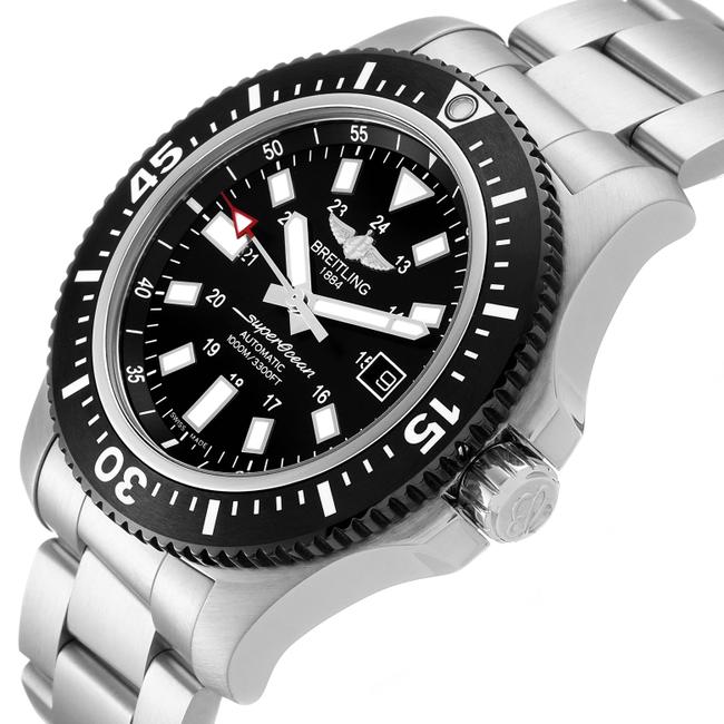 Breitling Black Box Aeromarine Superocean 44 Dial Y17393 Papers Watch Breitling Black Box Aeromarine Superocean 44 Dial Y17393 Papers Watch