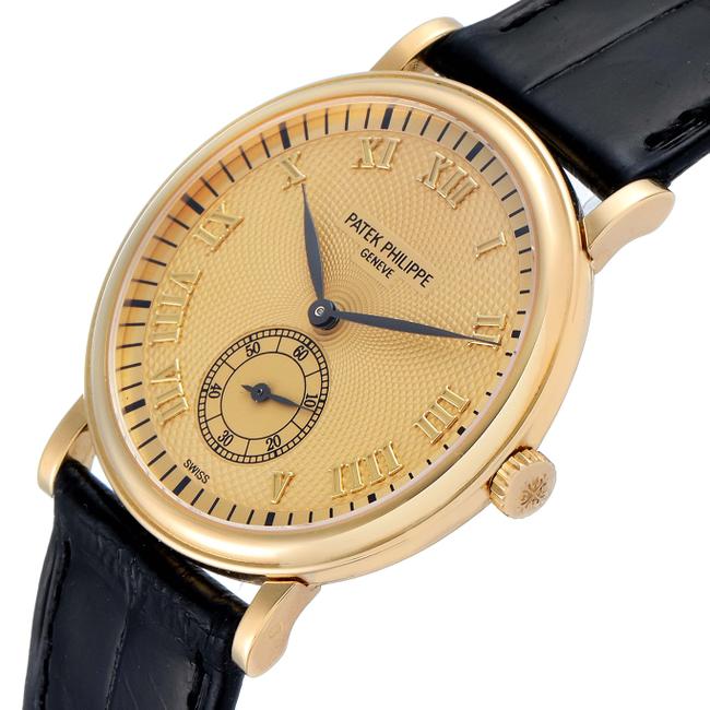 Patek Philippe Champagne Box Calatrava Officier Rose Gold Mens 5022 Papers Watch Patek Philippe Champagne Box Calatrava Officier Rose Gold Mens 5022 Papers Watch