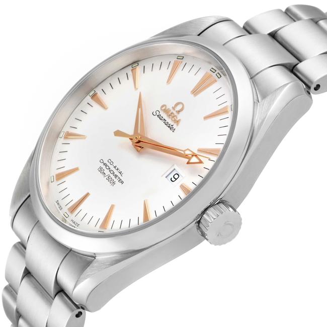 Omega Silver Seamaster Aqua Terra Dial Steel Mens 2502.34.00 Watch Omega Silver Seamaster Aqua Terra Dial Steel Mens 2502.34.00 Watch