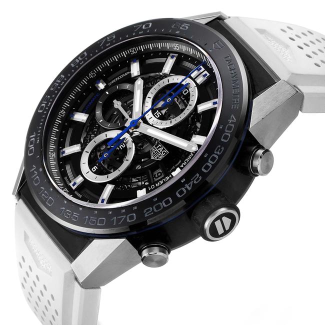 TAG Heuer Black Skeleton Carrera Calibre 01 Mens Car2a1t Watch TAG Heuer Black Skeleton Carrera Calibre 01 Mens Car2a1t Watch