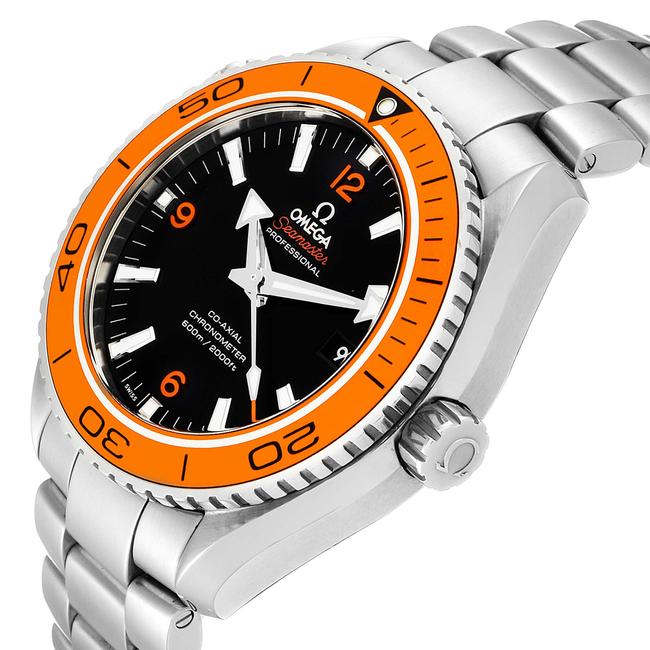 Omega Black Seamaster Planet Ocean Orange Bezel 232.30.42.21.01.002 Watch Omega Black Seamaster Planet Ocean Orange Bezel 232.30.42.21.01.002 Watch