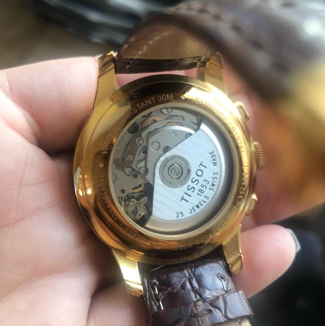Tissot Gold and Brown 1853 Watch Tissot Gold and Brown 1853 Watch
