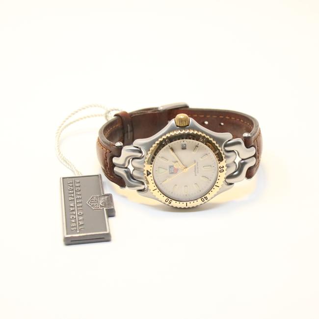 TAG Heuer Brown Sel Midsize Men Womens Silver Chronometer Le Watch TAG Heuer Brown Sel Midsize Men Womens Silver Chronometer Le Watch