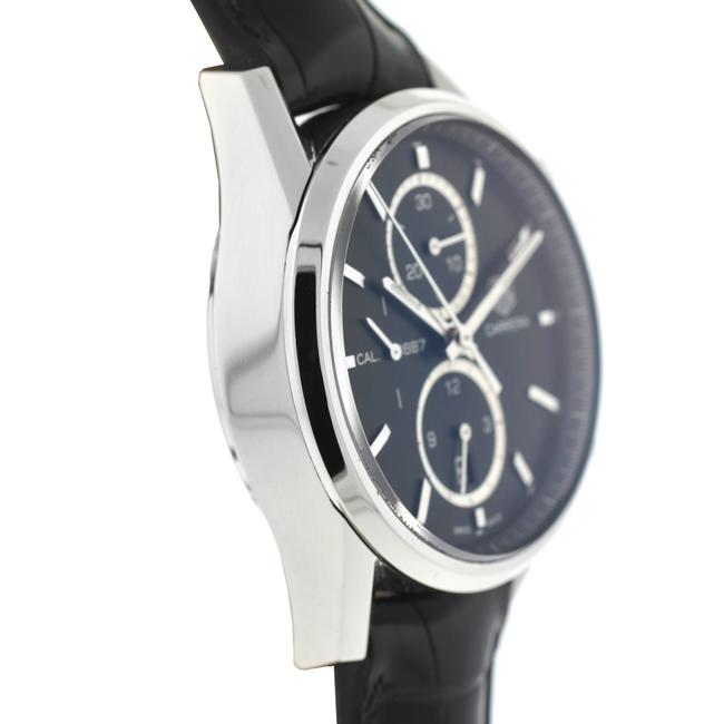 TAG Heuer Black Carrera Cal.1887 Dial Stainless Steel Watch TAG Heuer Black Carrera Cal.1887 Dial Stainless Steel Watch
