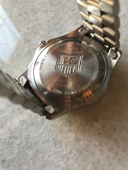 TAG Heuer Silver Professional Stainless Steel Watch TAG Heuer Silver Professional Stainless Steel Watch