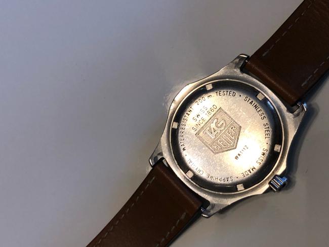 TAG Heuer Silver Wk1112 Professional 200m Watch TAG Heuer Silver Wk1112 Professional 200m Watch