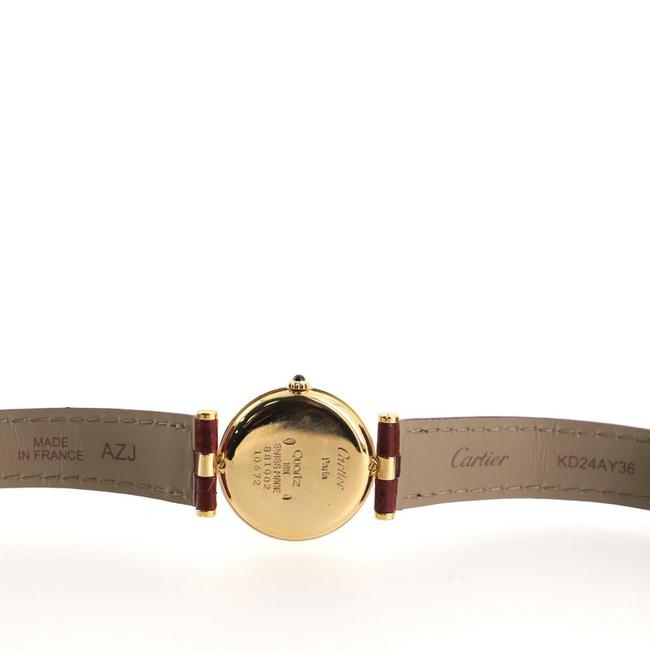 Cartier Vendome Quartz Yellow Gold and Alligator 24 Watch Cartier Vendome Quartz Yellow Gold and Alligator 24 Watch
