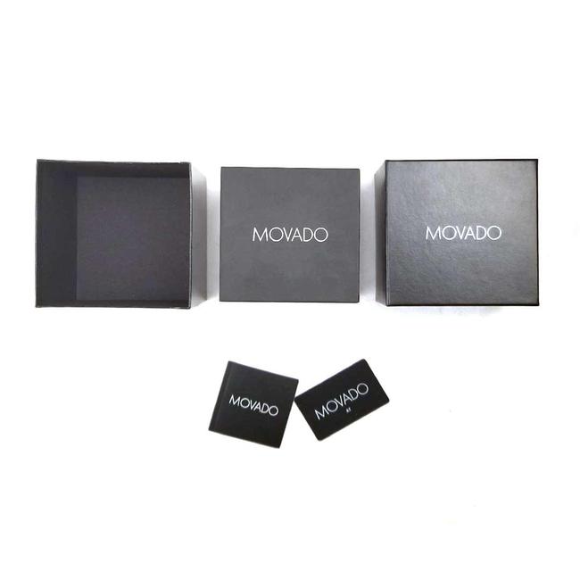 Movado Black Museum Dial Stainless Steel Womens Watch Movado Black Museum Dial Stainless Steel Womens Watch