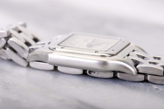Cartier Silver New Santos Ladies Watch Cartier Silver New Santos Ladies Watch