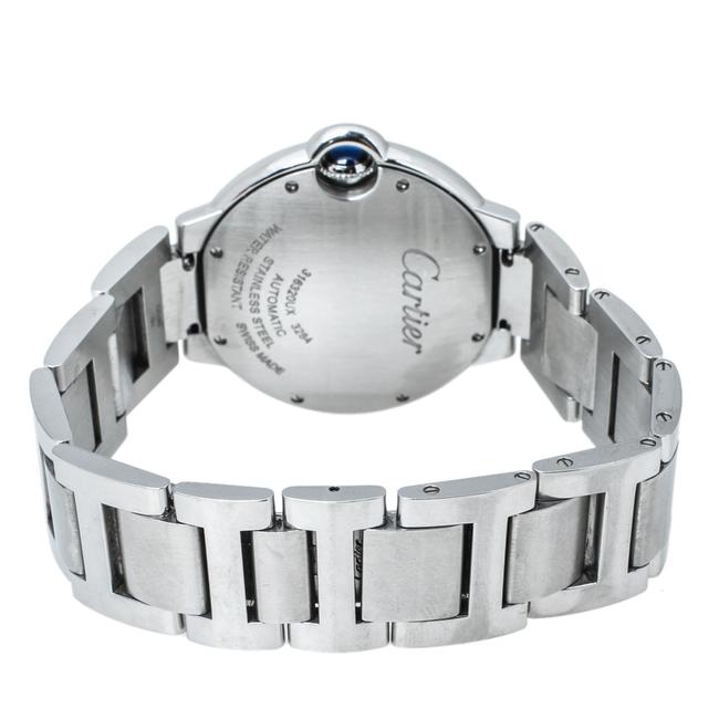 Cartier Silver Stainless Steel Ballon Bleu 3284 Womens Wristwatch 36 Mm Watch Cartier Silver Stainless Steel Ballon Bleu 3284 Womens Wristwatch 36 Mm Watch