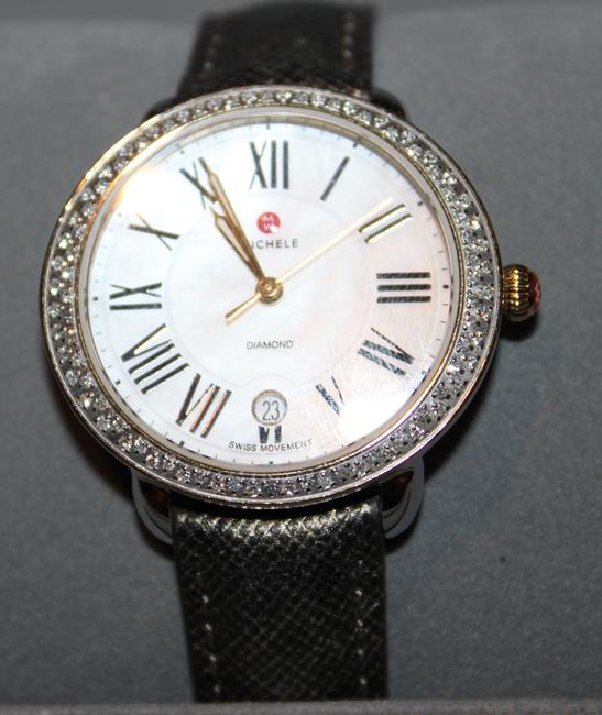 Michele Two-tone Gold/Stainless Serein Diamond Watch Michele Two-tone Gold/Stainless Serein Diamond Watch