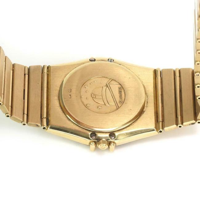 Omega 64173 Constellation 18k Gold Day Date Mens Chronograph 1445 Paper Watch Omega 64173 Constellation 18k Gold Day Date Mens Chronograph 1445 Paper Watch