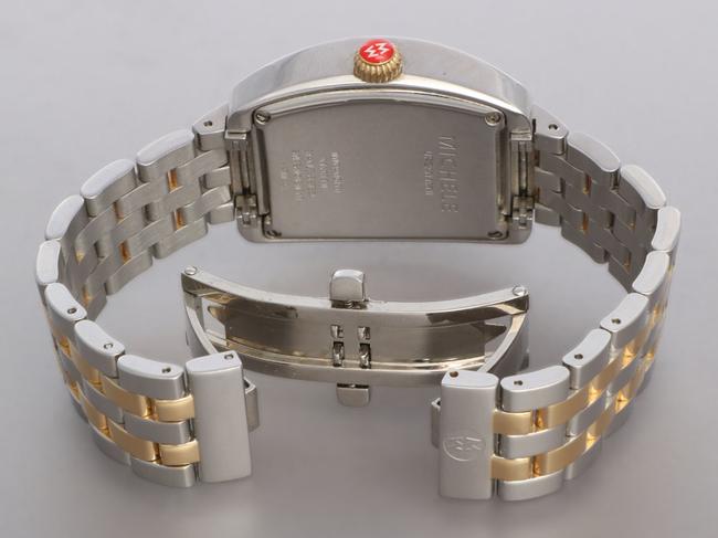 Michele Gold Tone & Stainless Steel Two Tone Diamond Urban Watch Michele Gold Tone & Stainless Steel Two Tone Diamond Urban Watch
