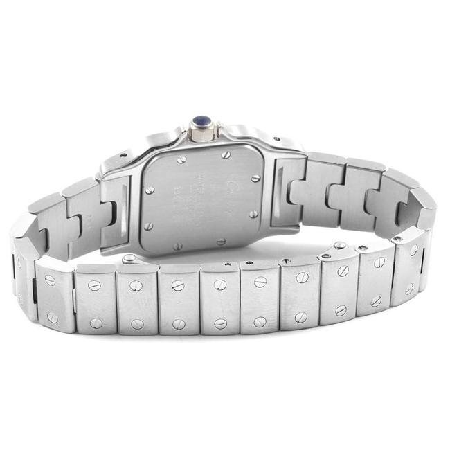 Cartier Silver Stainless Steel Santos Galbee Small W20056d6 Womens Wristwatch 24mm Watch Cartier Silver Stainless Steel Santos Galbee Small W20056d6 Womens Wristwatch 24mm Watch