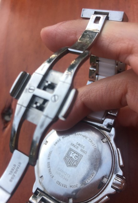 TAG Heuer White Formula One Diamond Watch TAG Heuer White Formula One Diamond Watch