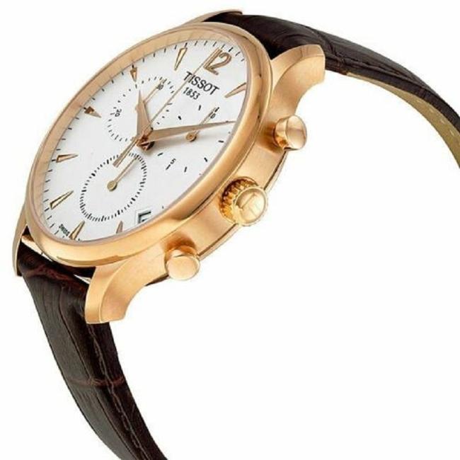 Tissot Rose Gold/Leather T-classic Tradition Gmt Mens T0636393603700 Watch Tissot Rose Gold/Leather T-classic Tradition Gmt Mens T0636393603700 Watch