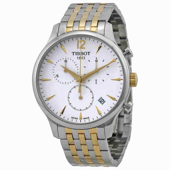 Tissot Two Tone/Gold/Silver T-classic Tradition T0636172203700 Swiss Men Watch Tissot Two Tone/Gold/Silver T-classic Tradition T0636172203700 Swiss Men Watch