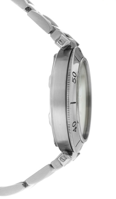 Cartier Silver Unisex Midsize Pasha Stainless Steel Date 36mm Watch Cartier Silver Unisex Midsize Pasha Stainless Steel Date 36mm Watch