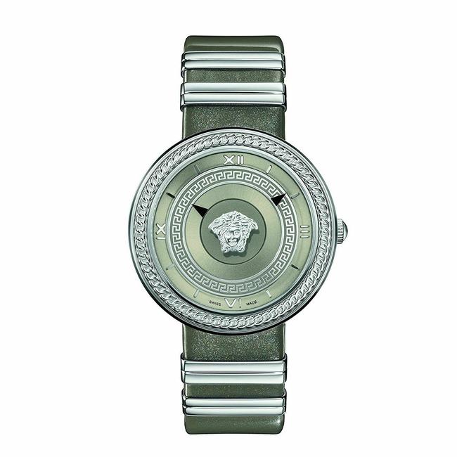Versace Silver Vlc120016 Womens V Metal Icon Tone Watch Versace Silver Vlc120016 Womens V Metal Icon Tone Watch