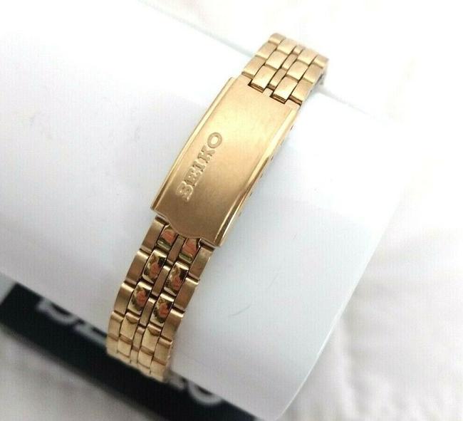 Seiko Gold New Vintage 90s Wristwatch Classic Day Date Watch Seiko Gold New Vintage 90s Wristwatch Classic Day Date Watch