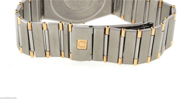 Omega 18k Gold Stainless Steel Vintage Mens Constellation Quartz 1431 Watch Omega 18k Gold Stainless Steel Vintage Mens Constellation Quartz 1431 Watch