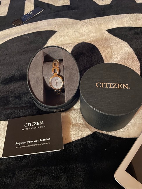 Citizen Gold L Womens 28mm Eco-drive Watch Citizen Gold L Womens 28mm Eco-drive Watch