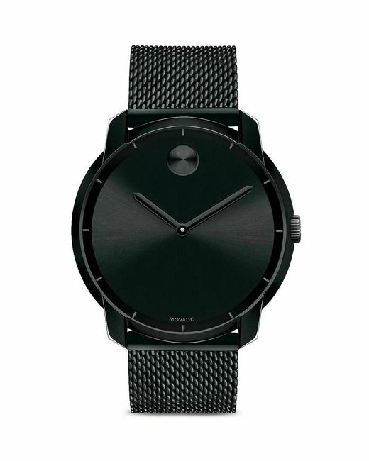 Movado Black Bold Stainless Mesh Mens Quartz 3600261 Watch Movado Black Bold Stainless Mesh Mens Quartz 3600261 Watch