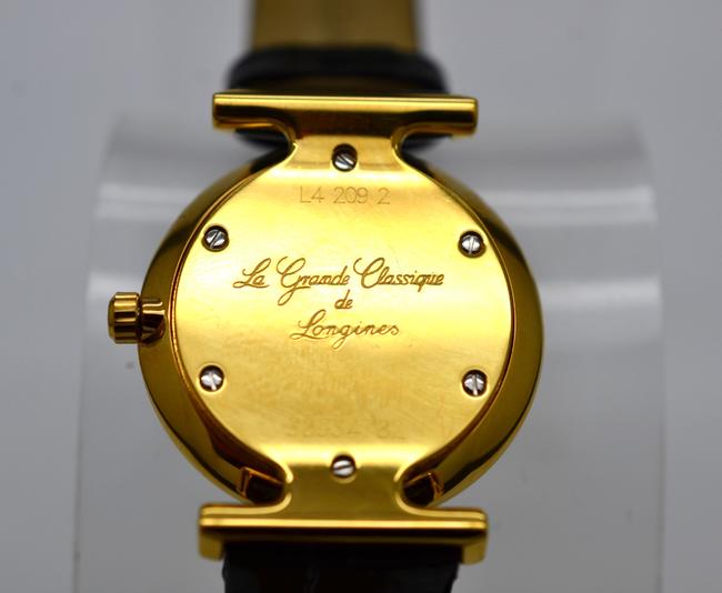 Longines Gold Black Womens Grande Classique 24 Mm L4.209.2.12.2 Watch Longines Gold Black Womens Grande Classique 24 Mm L4.209.2.12.2 Watch