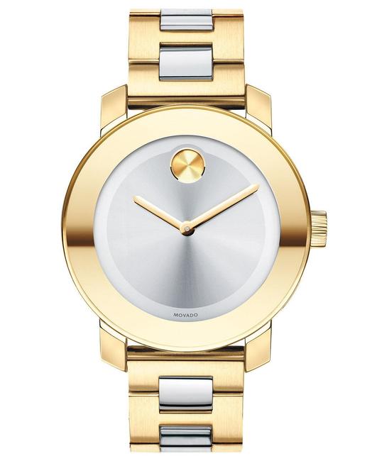 Movado Gold Two Tone Stainless Steel Midsize 3600129 Watch Movado Gold Two Tone Stainless Steel Midsize 3600129 Watch
