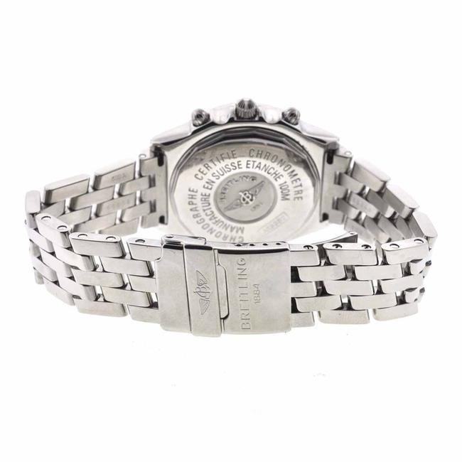 Breitling Black A13352 Chronomat Stainless Steel Watch Breitling Black A13352 Chronomat Stainless Steel Watch