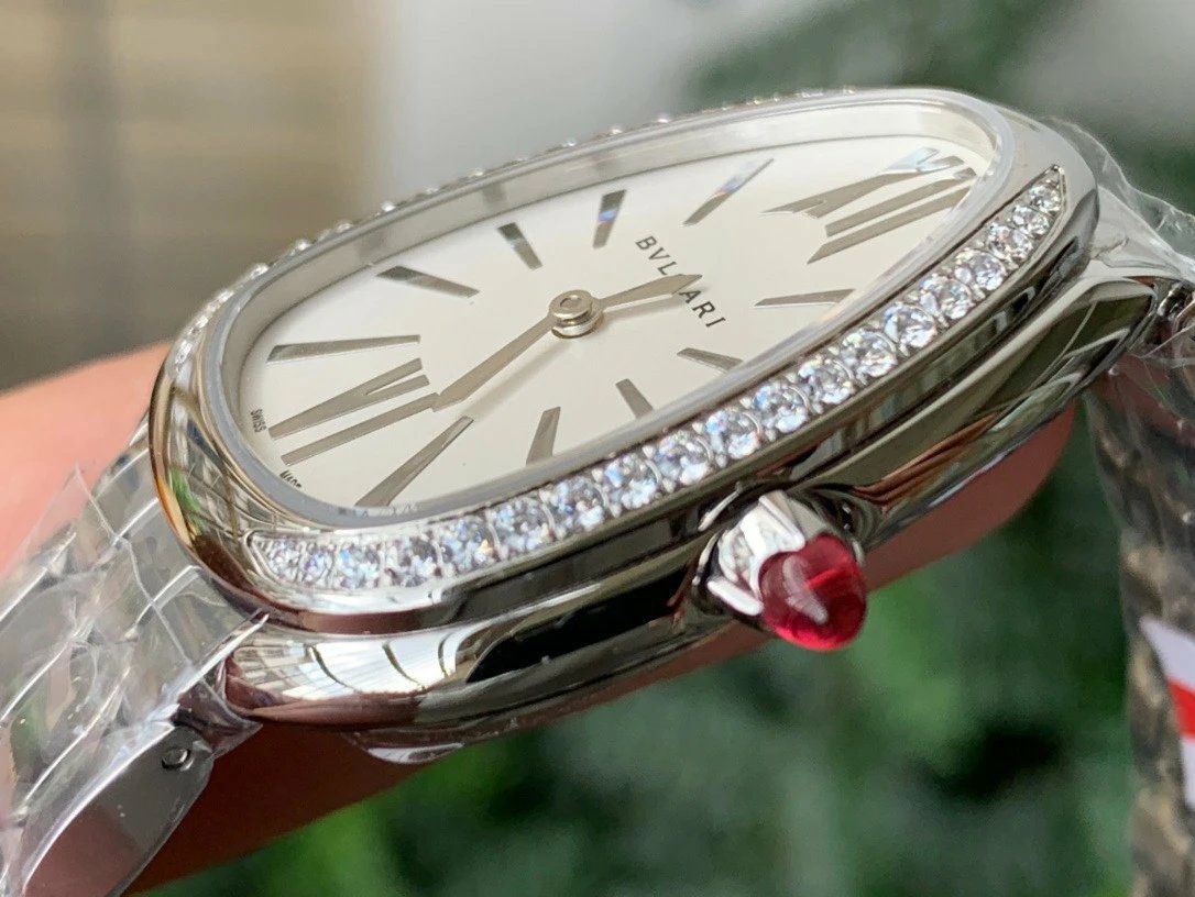 SERPENTI SEDUTTORI WATCH SS BVF 1:1 BEST EDITION WHITE DIAL DIAMONDS BEZEL ON SS BRACELET ETA QUARTZ SERPENTI SEDUTTORI WATCH SS BVF 1:1 BEST EDITION WHITE DIAL DIAMONDS BEZEL ON SS BRACELET ETA QUARTZ