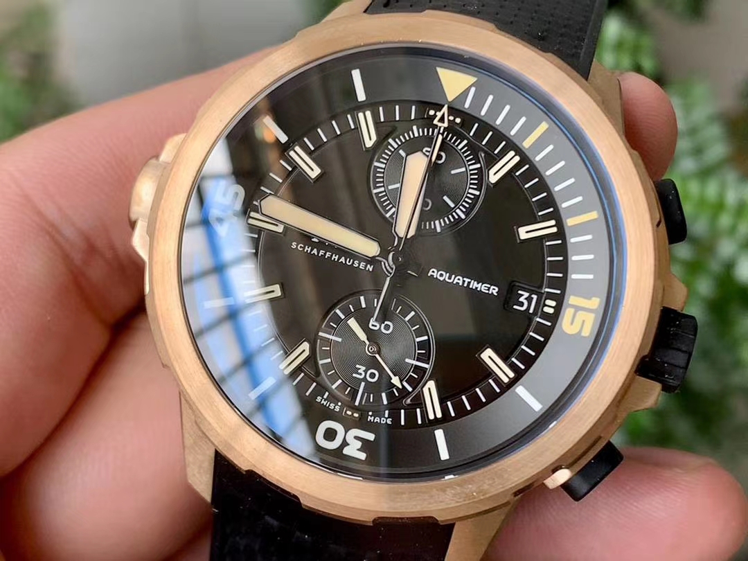 IWC0476 - Aquatimer Chronograph Bronzo SS/RU Black V6F A7750 IWC0476 - Aquatimer Chronograph Bronzo SS/RU Black V6F A7750