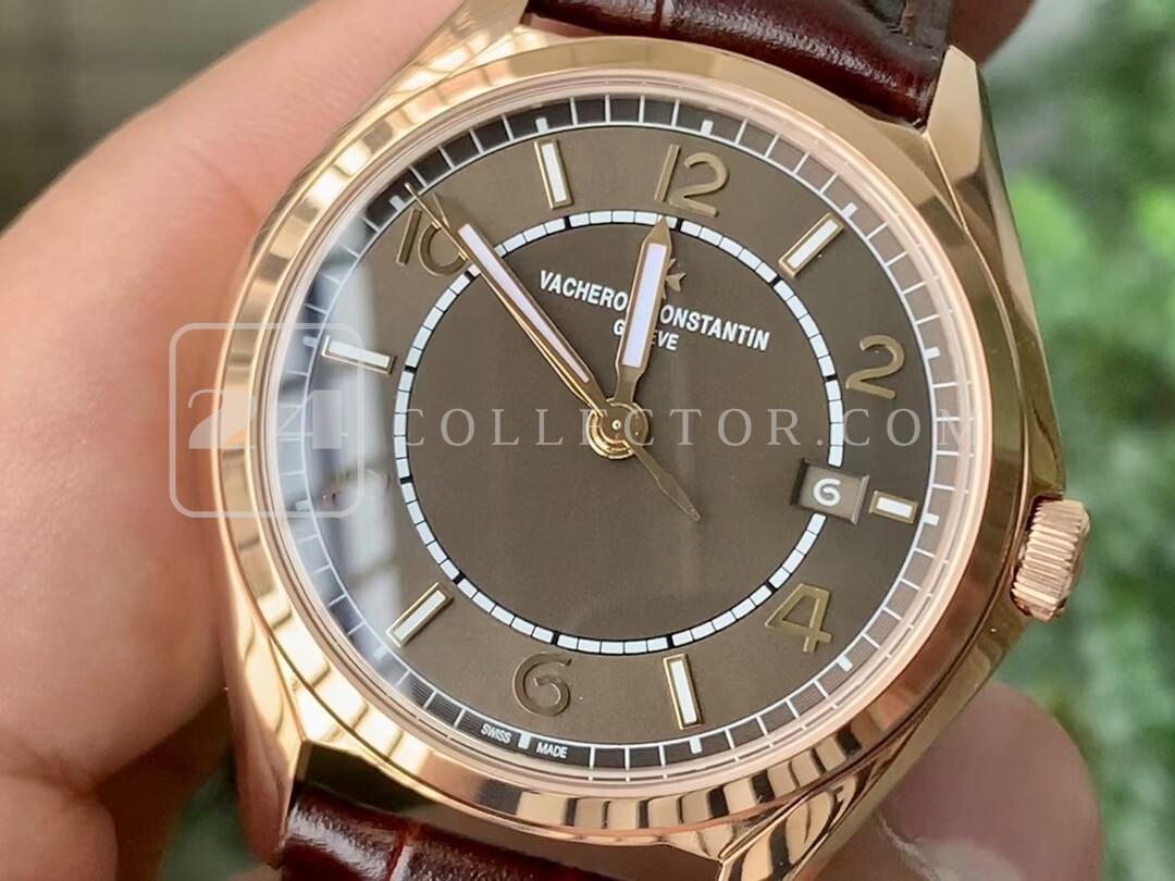 FIFTYSIX RG 40MM ZF 1:1 BEST EDITION BROWN DIAL ON BROWN LEATHER STRAP A1326 FIFTYSIX RG 40MM ZF 1:1 BEST EDITION BROWN DIAL ON BROWN LEATHER STRAP A1326