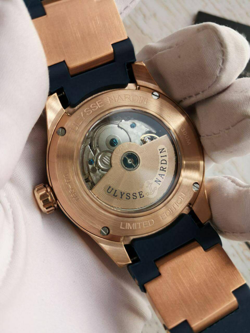 Ulysse Nardin Marine Gold Blue