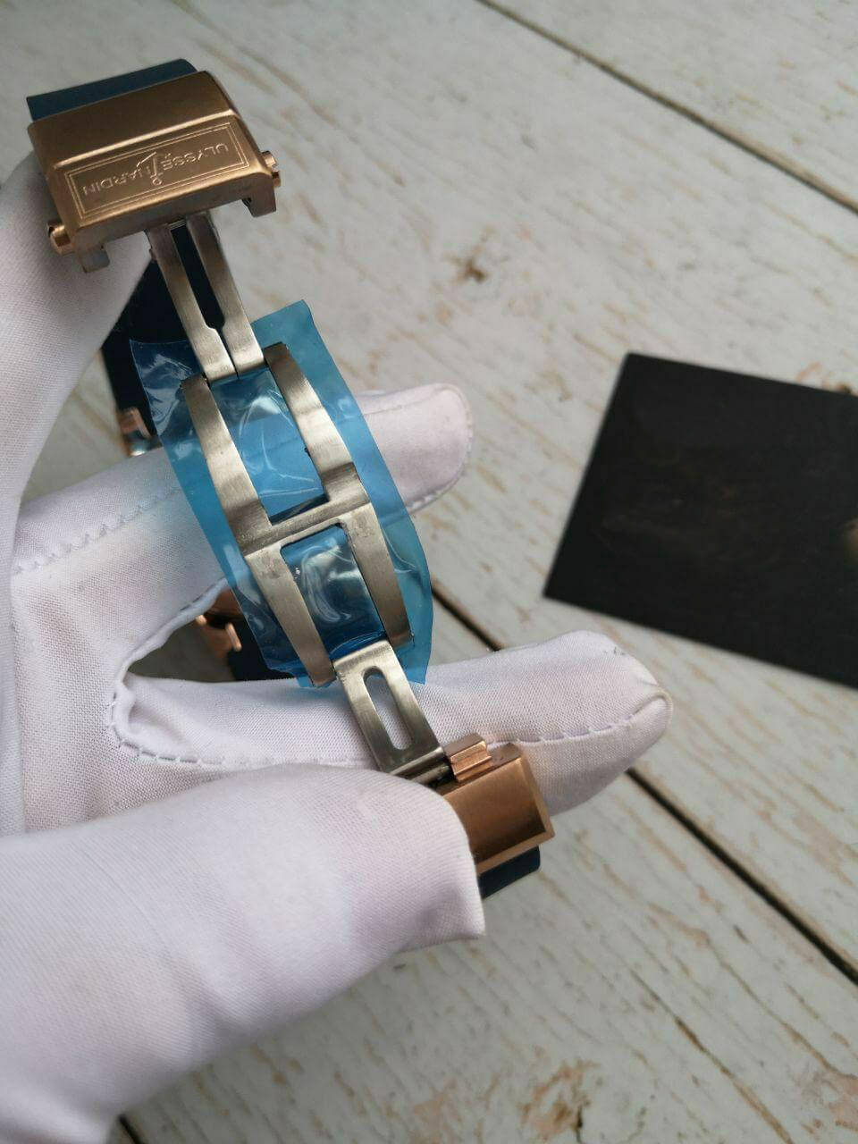 Ulysse Nardin Perpetual Gold Blue