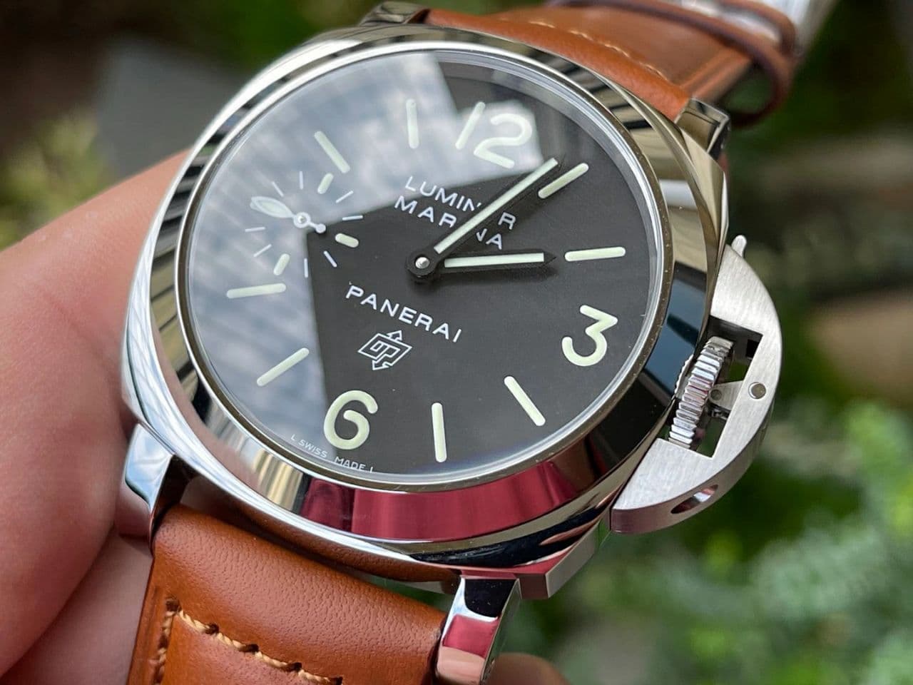 PN005XLE - PAM005 Luminor Marina 44mm SS/LE Blk XF A6497