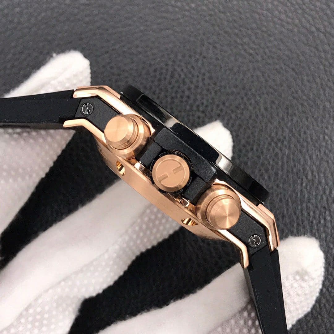 Big Bang Unico 45.5mm SS Gold Bezel Skeletonal Dial on Black Rubber Strap HUB1220 Big Bang Unico 45.5mm SS Gold Bezel Skeletonal Dial on Black Rubber Strap HUB1220