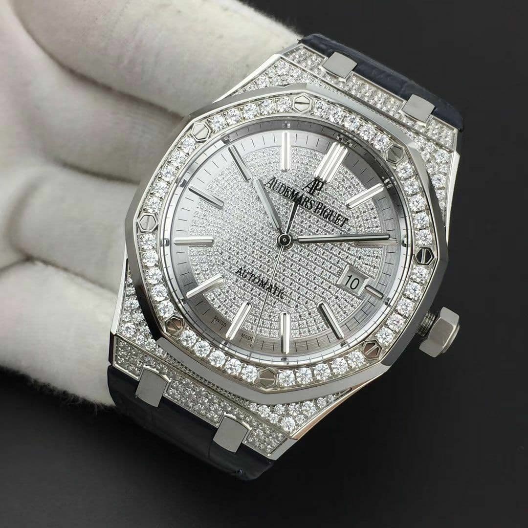 Royal Oak Ref.15450 37mm Diams SS/LE White JF Mod A3120