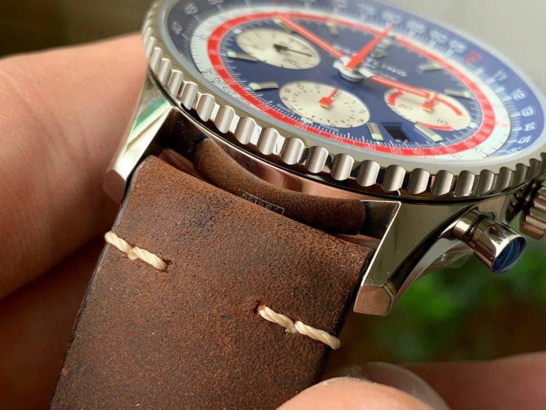 Navitimer B01 Chronograph 43 TWA Editioin SS OXF Blue Dial on SS Mesh Bracelet A7750 Navitimer B01 Chronograph 43 TWA Editioin SS OXF Blue Dial on SS Mesh Bracelet A7750