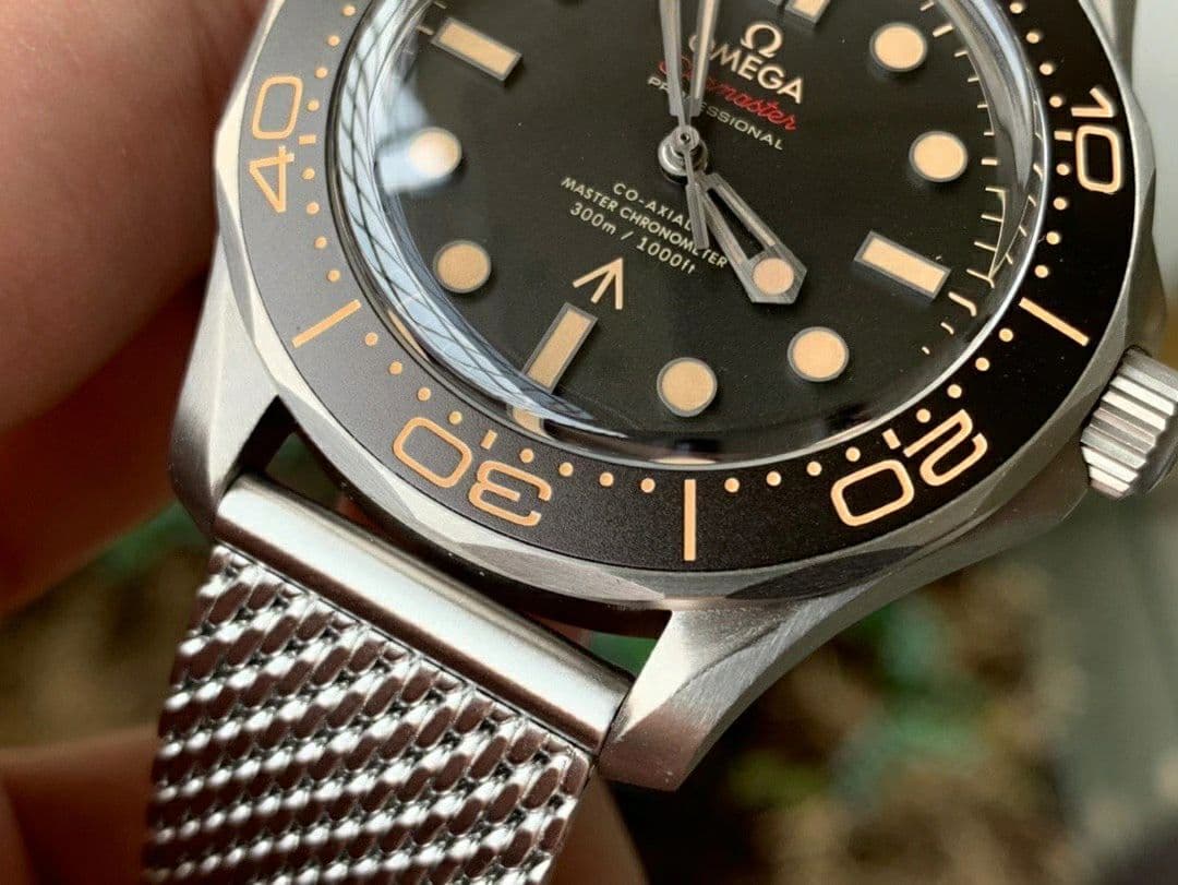 Seamaster 300 "No Time to Die" Limited Edition VSF 1:1 Best Edition on SS Mesh Bracelet A8806 V3 Seamaster 300 "No Time to Die" Limited Edition VSF 1:1 Best Edition on SS Mesh Bracelet A8806 V3