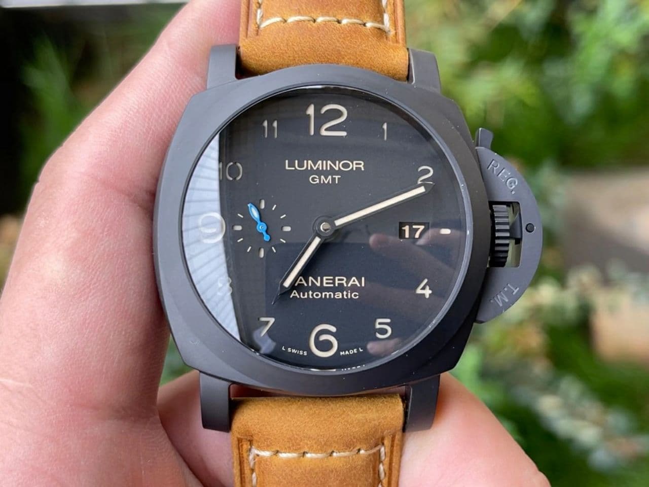 PAM1441 U VSF 1:1 Best Edition Black Dial on Brown Asso Strap P.9011 Super Clone PAM1441 U VSF 1:1 Best Edition Black Dial on Brown Asso Strap P.9011 Super Clone